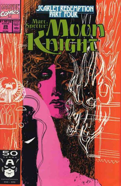 Marc Spector: Moon Knight Scarlet Redemption, Part 4: The Cloud |  Issue#29 | Year:1991 | Series: Moon Knight | Pub: Marvel Comics |
