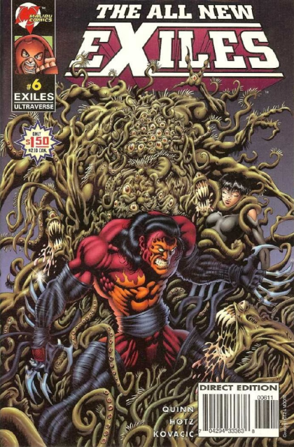 The All New Exiles The Birthday Party |  Issue#6A | Year:1996 | Series: Exiles | Pub: Malibu Comics | Direct Edition