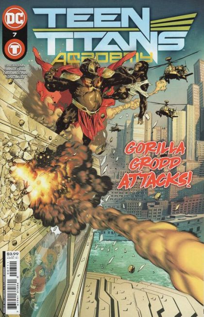 Teen Titans Academy Gorillas In Our Midst |  Issue#7A | Year:2021 | Series:  | Pub: DC Comics | Rafa Sandoval Regular Cover