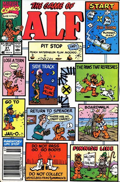 Alf Shummer Camp! |  Issue#31B | Year:1990 | Series:  | Pub: Marvel Comics | Newsstand Edition