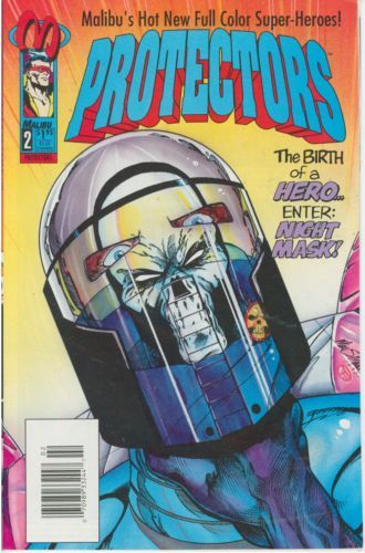 Protectors (Malibu) Protect And Serve |  Issue#2B | Year:1992 | Series: Protectors | Pub: Malibu Comics | Newsstand Edition