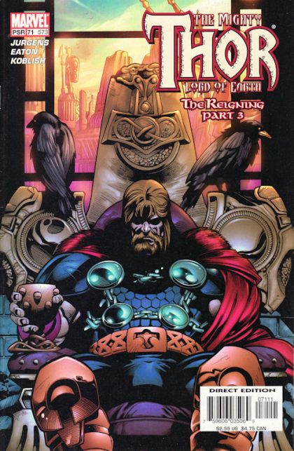 Thor, Vol. 2 The Reigning, Part 3: "Undertow" |  Issue#71A | Year:2003 | Series: Thor | Pub: Marvel Comics | Direct Edition