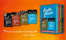 Agatha Christie | Boxset of 4 Popular Books | The Secret of Chimneys, Murder of Roger Ackroyd, Poirot Investigates, Witness for Prosecution | Paperbacks