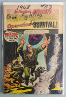 Vintage Comic Book Without Cover