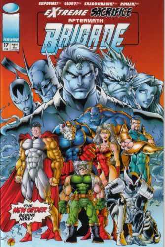 Brigade, Vol. 2 Extreme Sacrifice - Aftermath |  Issue#17 | Year:1995 | Series:  | Pub: Image Comics | Todd Nauck Regular Cover