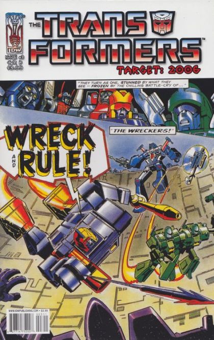 Transformers: Target 2006  |  Issue#3B | Year:2007 | Series: Transformers | Pub: IDW Publishing | Cover B