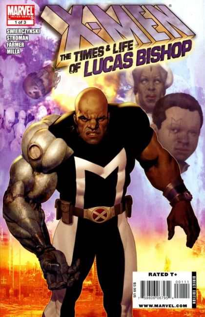 X-Men: The Times & Lives of Lucas Bishop The Times and Life of Lucas Bishop, Part 1: Born To Die |  Issue#1 | Year:2009 | Series: X-Men | Pub: Marvel Comics | Direct Edition