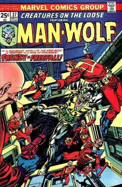 Creatures on the Loose Moonbound |  Issue#37A | Year:1975 | Series:  | Pub: Marvel Comics |