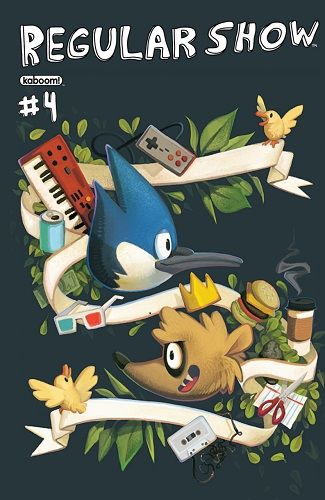 Regular Show  |  Issue#4B | Year:2013 | Series: Regular Show | Pub: Boom! Studios | J.L. Hirten Variant