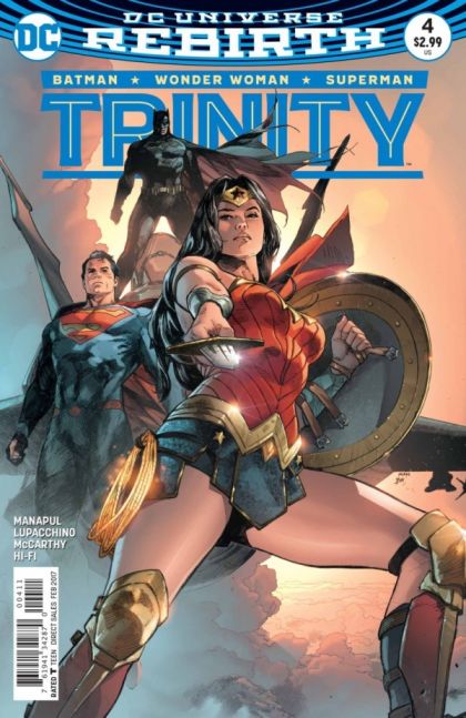Trinity, Vol. 2 Better Together, Part Four - Nothing Is Real |  Issue#4A | Year:2016 | Series:  | Pub: DC Comics | Regular Clay Mann Cover