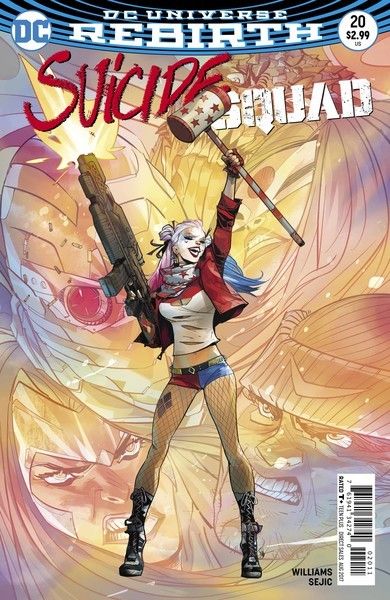 Suicide Squad, Vol. 4 Managing People |  Issue#20A | Year:2017 | Series: Suicide Squad | Pub: DC Comics | Regular Otto Schmidt Cover