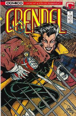 Grendel, Vol. 2 Devil's Rampage |  Issue#11B | Year:1987 | Series: Grendel | Pub: Comico | Newsstand Edition
