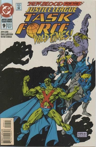 Justice League Task Force Saturday Night's All Right For Fightin'! |  Issue#9 | Year:1994 | Series: JLA | Pub: DC Comics |