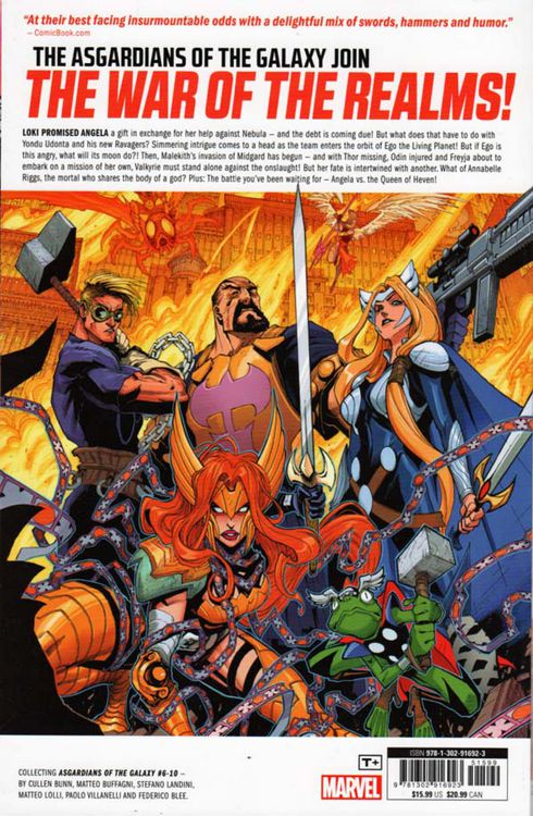 Asgardians of the Galaxy TP War of the Realms |  Issue