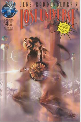 Lost Universe Payeru Attack |  Issue#4B | Year:1995 | Series: Gene Roddenberry's Lost Universe | Pub: Tekno Comix |