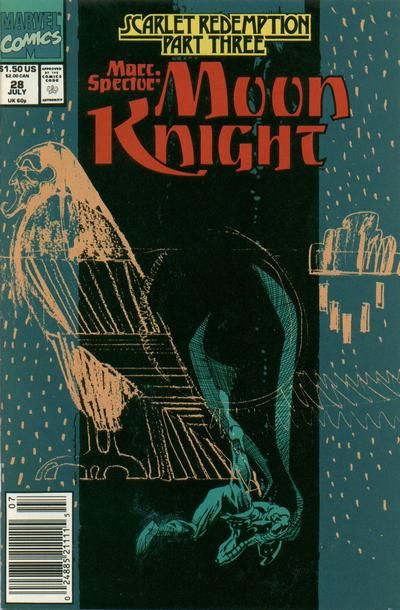 Marc Spector: Moon Knight Scarlet Redemption, Part 3: Coming Forth |  Issue#28 | Year:1991 | Series: Moon Knight | Pub: Marvel Comics |
