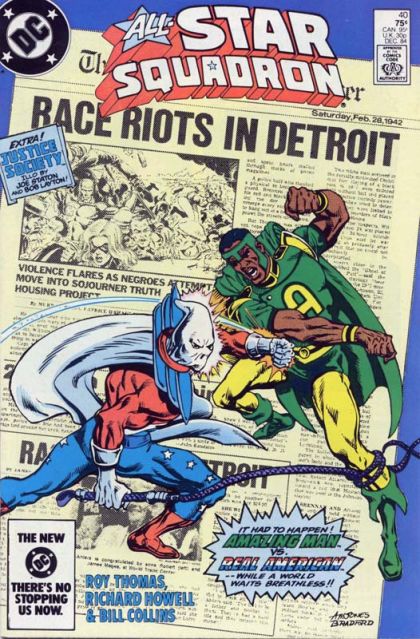 All-Star Squadron The Rise and Fall of the Phantom Empire! |  Issue#40A | Year:1984 | Series:  | Pub: DC Comics | Direct Edition