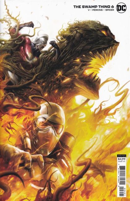 Swamp Thing, Vol. 7 In My Infancy |  Issue#6B | Year:2021 | Series:  | Pub: DC Comics | Francesco Mattina Card Stock Variant Cover