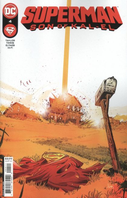 Superman: Son of Kal-El Proportional Response |  Issue#4A | Year:2021 | Series:  | Pub: DC Comics | Regular John Timms Cover