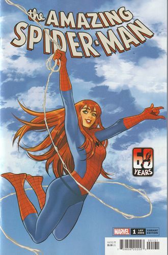The Amazing Spider-Man, Vol. 6  |  Issue#1C | Year:2022 | Series: Spider-Man | Pub: Marvel Comics | Romina Jones Spider-Man Variant