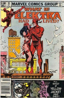 What If, Vol. 1 What If Bullseye Had Not Killed Elektra? / And Thus Are Born The Cat People! / What If: Yellowjacket Had Died? |  Issue