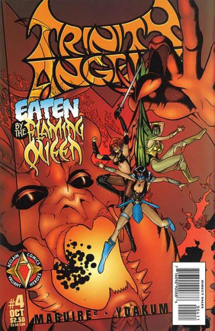 Trinity Angels Eaten By The Flaming Queen |  Issue#4 | Year:1997 | Series:  | Pub: Acclaim Comics |