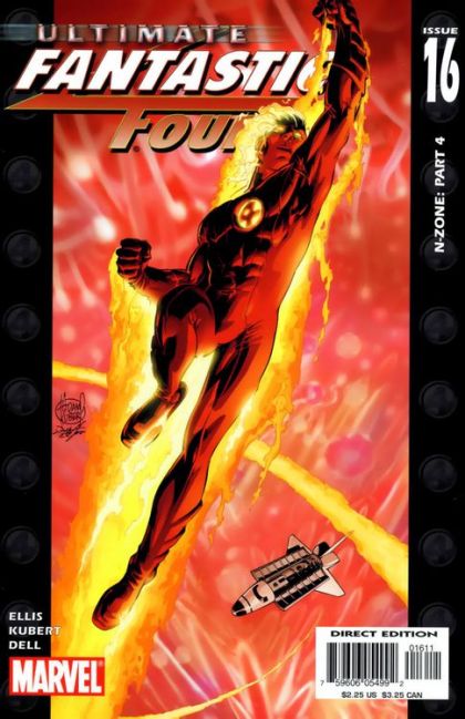 Ultimate Fantastic Four N-Zone |  Issue#16A | Year:2005 | Series: Fantastic Four | Pub: Marvel Comics | Adam Kubert Regular