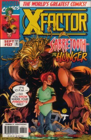 X-Factor, Vol. 1 It Was Dark & Stormy Night |  Issue#137A | Year:1997 | Series: X-Factor | Pub: Marvel Comics | Direct Edition