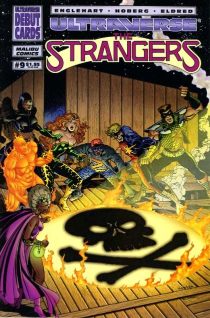 The Strangers Taken By This Guy! |  Issue#9A | Year:1994 | Series: The Strangers | Pub: Malibu Comics | Direct Edition