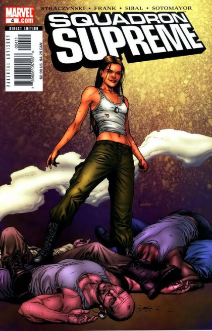 Squadron Supreme, Vol. 2 Blood and Sand, Part One |  Issue#4A | Year:2006 | Series: Squadron Supreme | Pub: Marvel Comics | Direct Edition