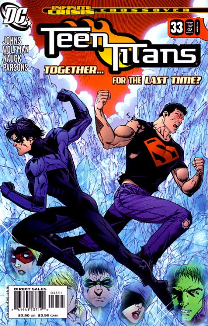 Teen Titans, Vol. 3 Infinite Crisis - The Brave and the Bold |  Issue#33A | Year:2006 | Series: Teen Titans | Pub: DC Comics | Direct Edition