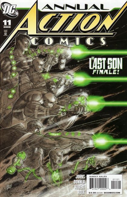Action Comics, Vol. 1 Annual Last Son, Conclusion |  Issue#11B | Year:2008 | Series:  | Pub: DC Comics | 1:10 Adam Kubert Variant Cover
