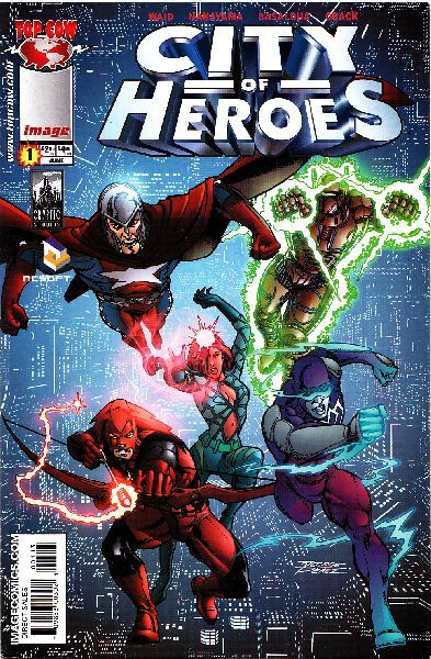 City of Heroes, Vol. 2  |  Issue#1C | Year:2005 | Series:  | Pub: Image Comics | Variant Cover