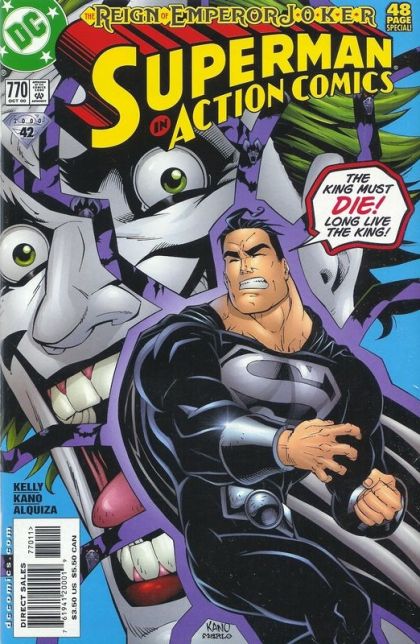 Action Comics, Vol. 1 Emperor Joker - He Who Laughs Last! |  Issue#770A | Year:2000 | Series:  | Pub: DC Comics | Direct Edition