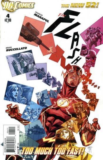 Flash, Vol. 4 Mob Rule |  Issue#4A | Year:2011 | Series: Flash | Pub: DC Comics |