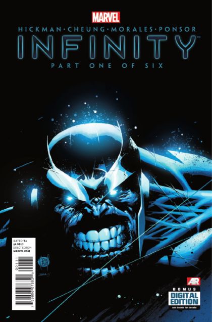 Infinity Infinity - Part One |  Issue#1A | Year:2013 | Series: Infinity | Pub: Marvel Comics | Regular Adam Kubert Cover