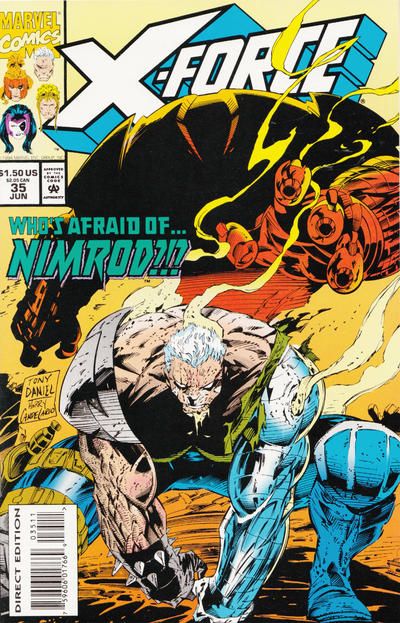X-Force, Vol. 1 Beg Tomorrow |  Issue#35A | Year:1994 | Series: X-Force | Pub: Marvel Comics | Direct Edition