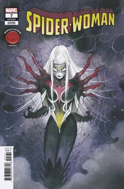 Spider-Woman, Vol. 7 King in Black  |  Issue#7C | Year:2020 | Series:  | Pub: Marvel Comics | Peach Momoko Knullified Cover