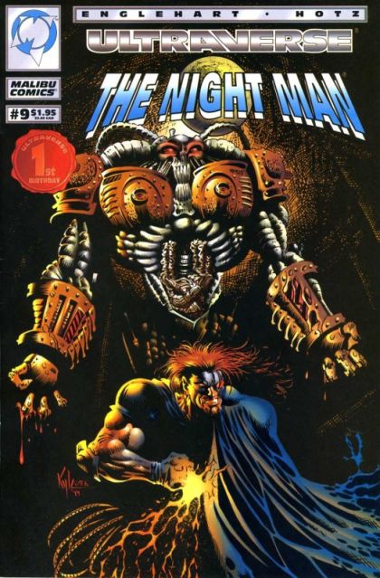 Night Man, Vol. 1 Solitary |  Issue#9 | Year:1994 | Series: Night Man | Pub: Malibu Comics |