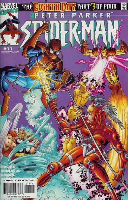 Peter Parker: Spider-Man The Eighth Day - Part 3: An Exemplary Day! |  Issue#11A | Year:1999 | Series: Spider-Man | Pub: Marvel Comics | Direct Edition