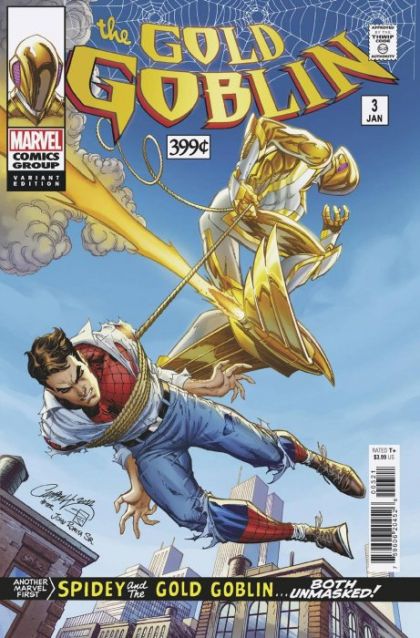 Gold Goblin, Vol. 1  |  Issue#3B | Year:2023 | Series:  | Pub: Marvel Comics | J Scott Campbell Classic Homage Cover