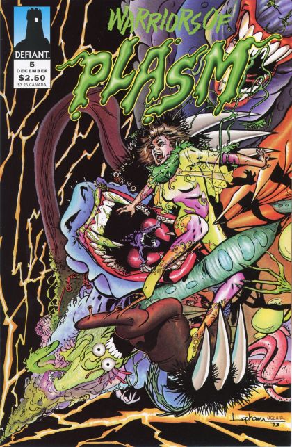 Warriors of Plasm The Demons of Darkedge: Part 1 |  Issue#5 | Year:1993 | Series:  | Pub: Defiant Comics |
