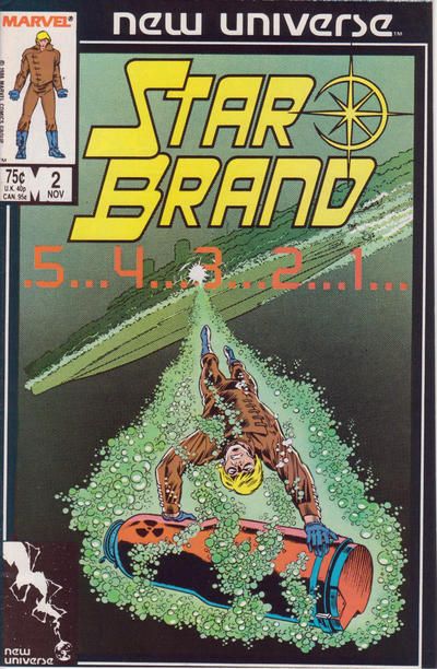 Star Brand Taking Charge! |  Issue#2A | Year:1986 | Series: New Universe | Pub: Marvel Comics | Direct Edition