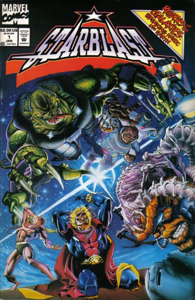 Starblast Starblast - Once In A Blue Moon |  Issue#1A | Year:1993 | Series:  | Pub: Marvel Comics | Direct Edition