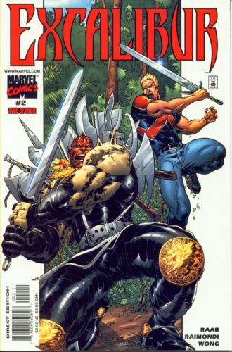 Excalibur, Vol. 2 Sword of Power part 2 |  Issue#2 | Year:2001 | Series: Excalibur | Pub: Marvel Comics |