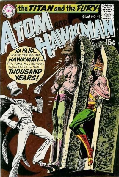The Atom & Hawkman The Ghost Laughs Last! |  Issue#44 | Year:1969 | Series:  | Pub: DC Comics |