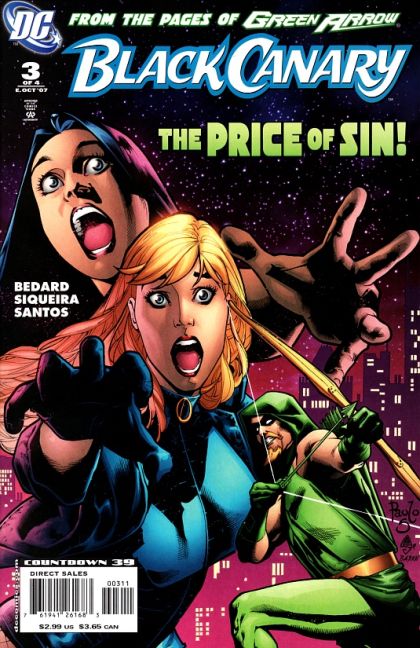 Black Canary, Vol. 3 Living With Sin, Part 3 |  Issue#3 | Year:2007 | Series: Green Arrow | Pub: DC Comics |