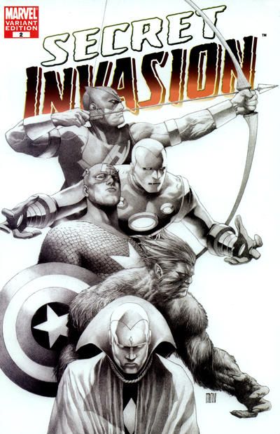 Secret Invasion, Vol. 1 Secret Invasion - Secret Invasion, Part 2 |  Issue#2C | Year:2008 | Series: Secret Invasion | Pub: Marvel Comics | Sketch Variant