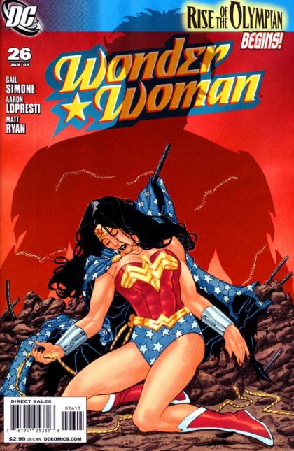 Wonder Woman, Vol. 3 Rise of the Olympian, Part One: Plague And Pestilence |  Issue#26A | Year:2008 | Series: Wonder Woman | Pub: DC Comics | Aaron Lopresti Regular