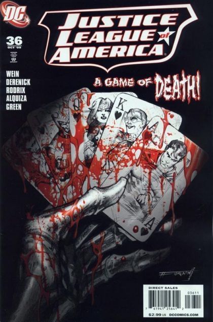 Justice League of America, Vol. 2 Royal Pain!, Shuffle Up and Die! |  Issue#36 | Year:2009 | Series: Justice League | Pub: DC Comics |